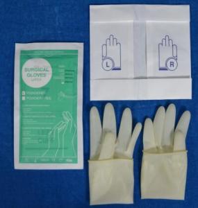 guantes quirúrgicos de látex estéril
