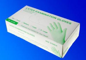 examen medico guantes de latex
